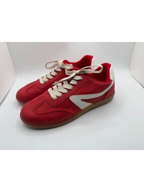 DV by Dolce Vita Quantum Women's Size 9.5 Red Cushioned Fashion Sneaker Shoes